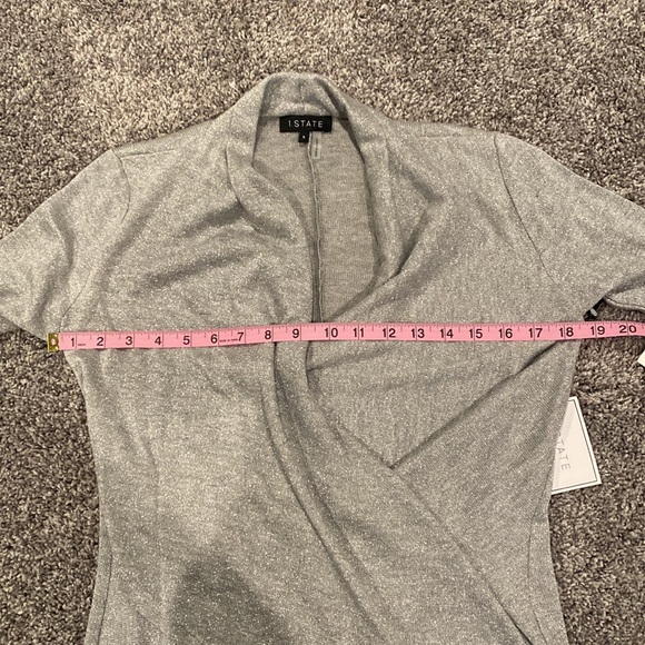 1.State Draped Cross Front Top Size: S - Picture 12 of 16